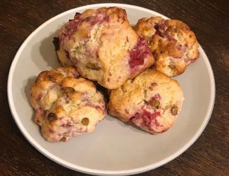 Raspberry Scones